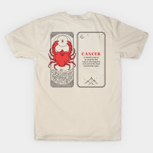 Cnacer star sign T-Shirt